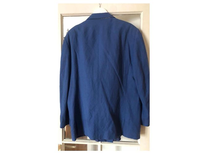 Autre Marque Completo due pezzi in lana blu navy - vista 2