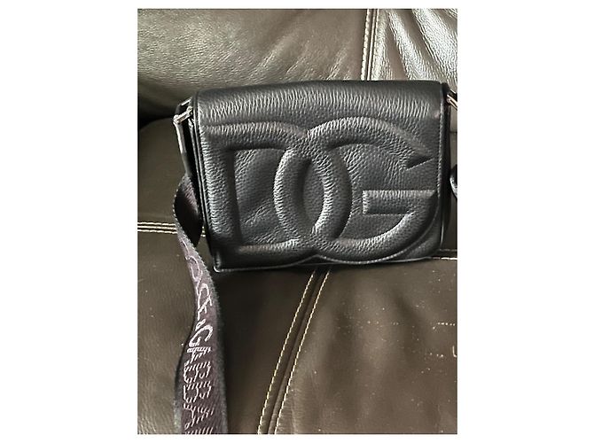 Borsa a mano in pelle nera Dolce & Gabbana Nero - vista 2