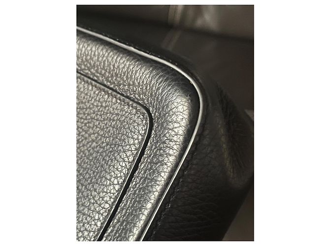 Borsa a mano in pelle nera Dolce & Gabbana Nero - vista 7