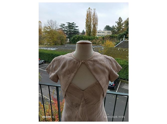 Abito e giacca bolero in seta Giorgio Armani - vista 2