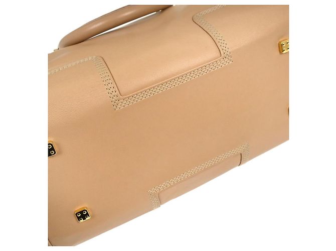 Loewe Amazona Leather 28 Beige - vista 7