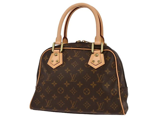 Louis Vuitton Manhattan Monogram Canvas PM Marrone - vista 2