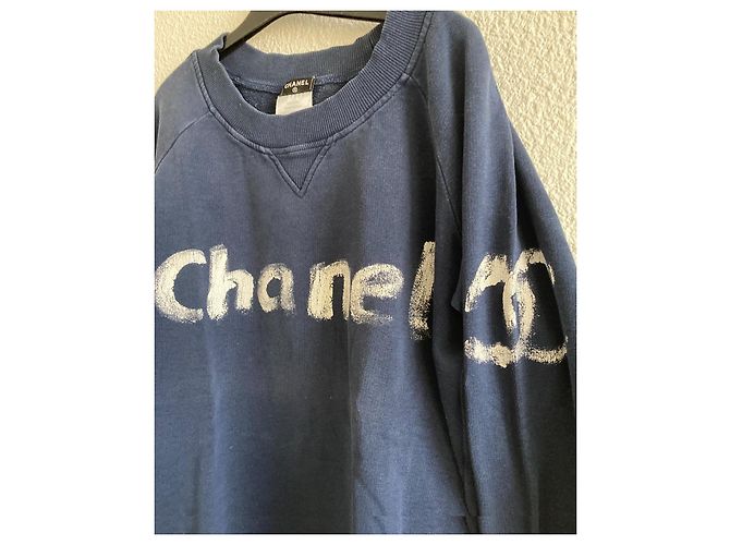 Chanel Pulls, Gilets Bleu Marine - vue 2