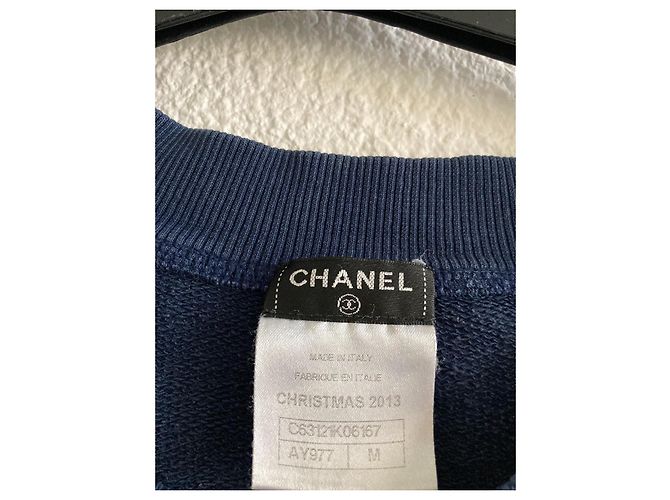 Chanel Pulls, Gilets Bleu Marine - vue 4