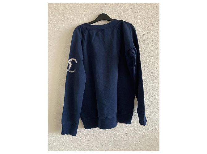 Chanel Pulls, Gilets Bleu Marine - vue 6