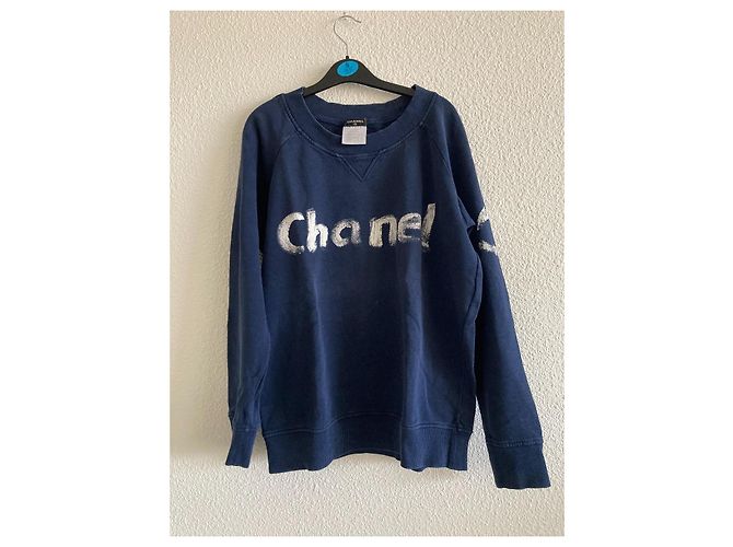 Chanel Pulls, Gilets Bleu Marine - vue 7