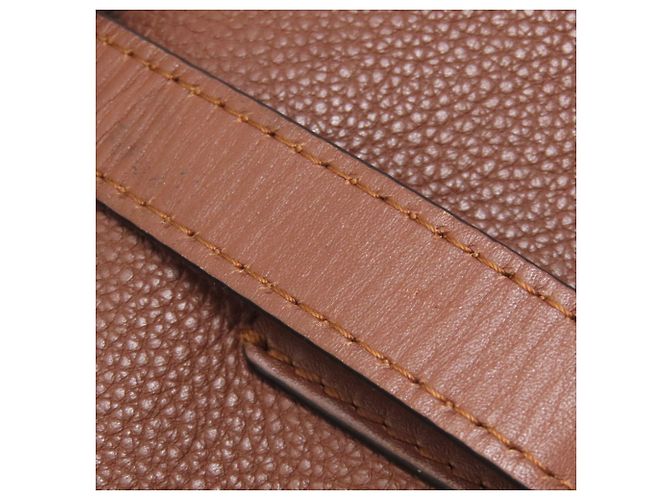 Borsa a Spalla Anagram Loewe Marrone - vista 16