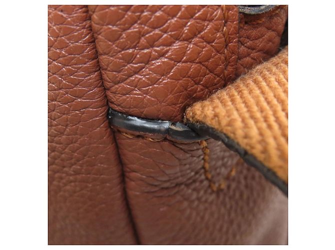 Borsa a Spalla Anagram Loewe Marrone - vista 17