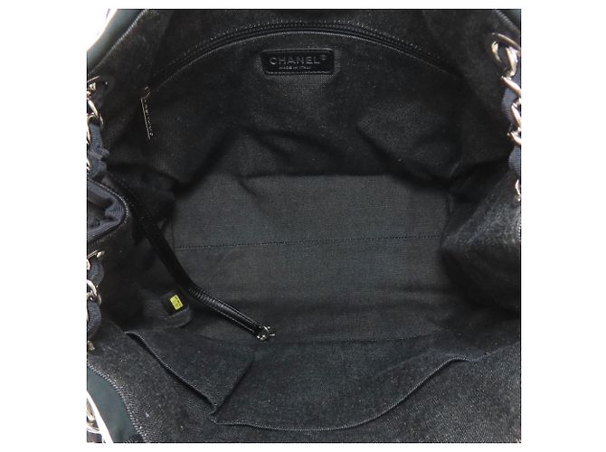 Chanel Kettentasche Schwarz Weiß - Ansicht 5