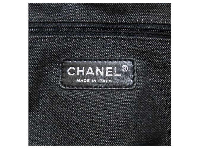 Chanel Kettentasche Schwarz Weiß - Ansicht 6