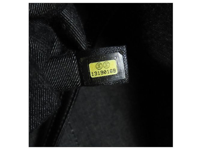 Chanel Kettentasche Schwarz Weiß - Ansicht 7