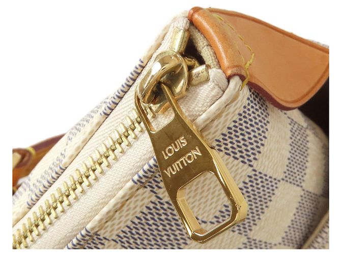 Louis Vuitton Damier Canvas Tote Bag Blau Damier ebene - Ansicht 15