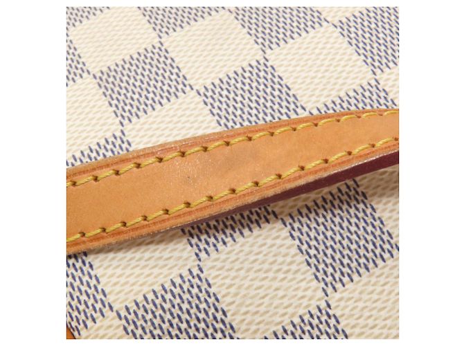 Louis Vuitton Damier Canvas Tote Bag Blau Damier ebene - Ansicht 20