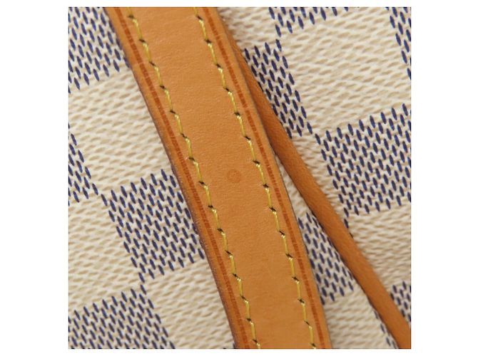 Louis Vuitton Damier Canvas Tote Bag Blau Damier ebene - Ansicht 21