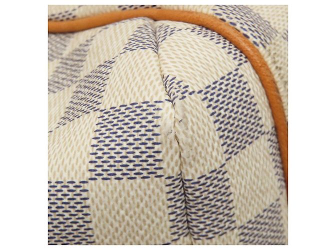 Louis Vuitton Damier Canvas Tote Bag Blau Damier ebene - Ansicht 23