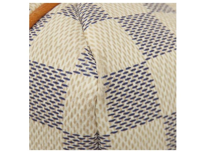 Louis Vuitton Damier Canvas Tote Bag Blau Damier ebene - Ansicht 24