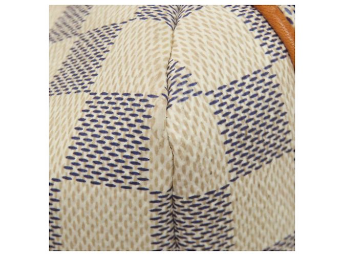 Louis Vuitton Damier Canvas Tote Bag Blau Damier ebene - Ansicht 25