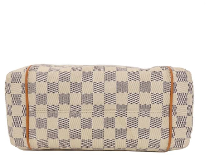 Louis Vuitton Damier Canvas Tote Bag Blau Damier ebene - Ansicht 4