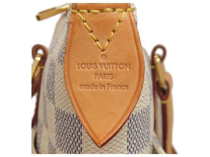 Louis Vuitton Damier Canvas Tote Bag Blau Damier ebene - Ansicht 6