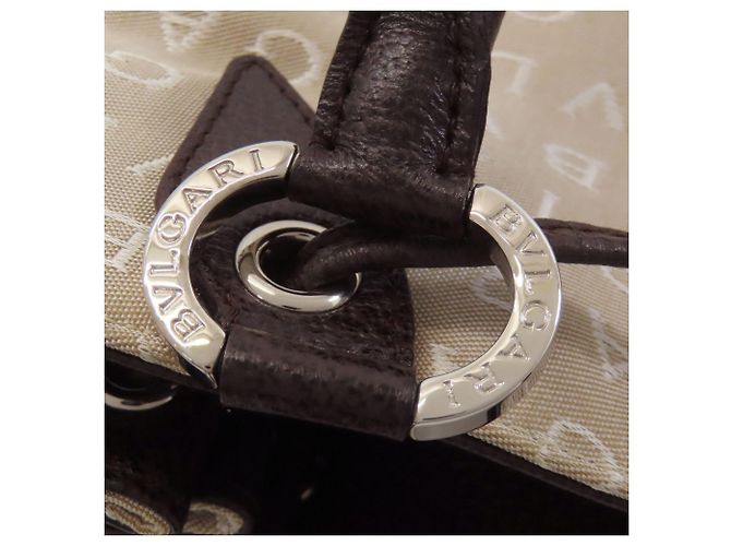 Bulgari Borsa Logomania BVLGARI Beige - vista 10