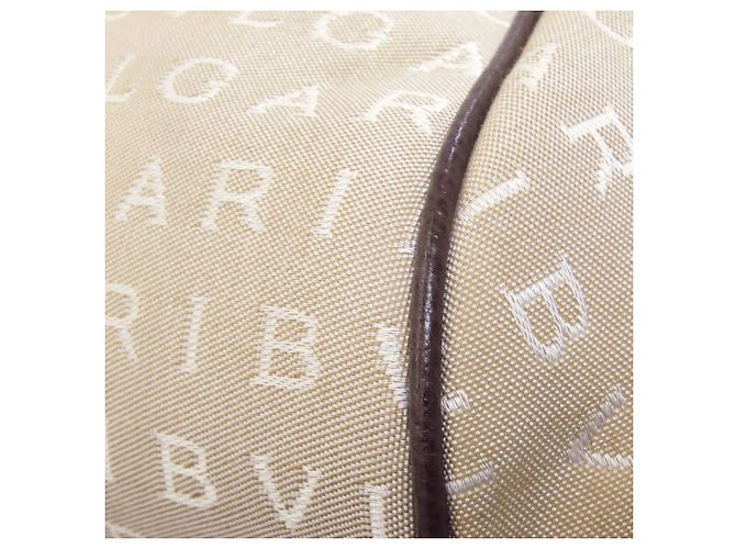 Bulgari Borsa Logomania BVLGARI Beige - vista 13