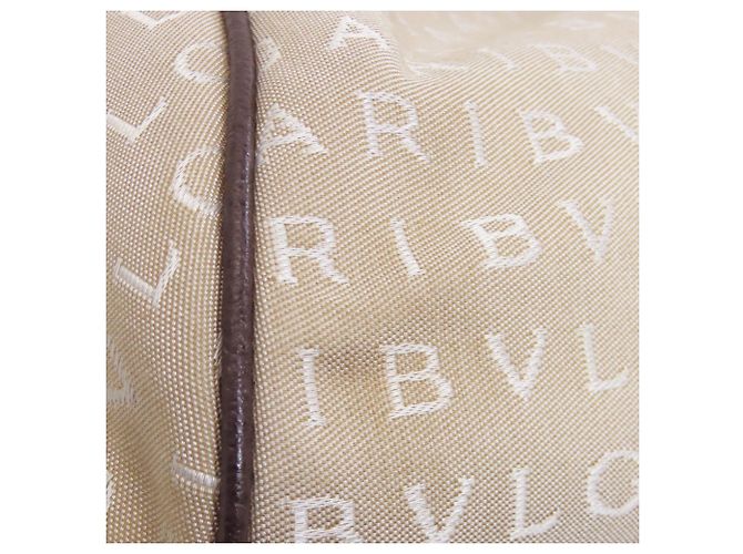 Bulgari Borsa Logomania BVLGARI Beige - vista 14
