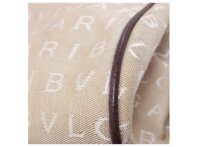 Bulgari Borsa Logomania BVLGARI Beige - vista 15