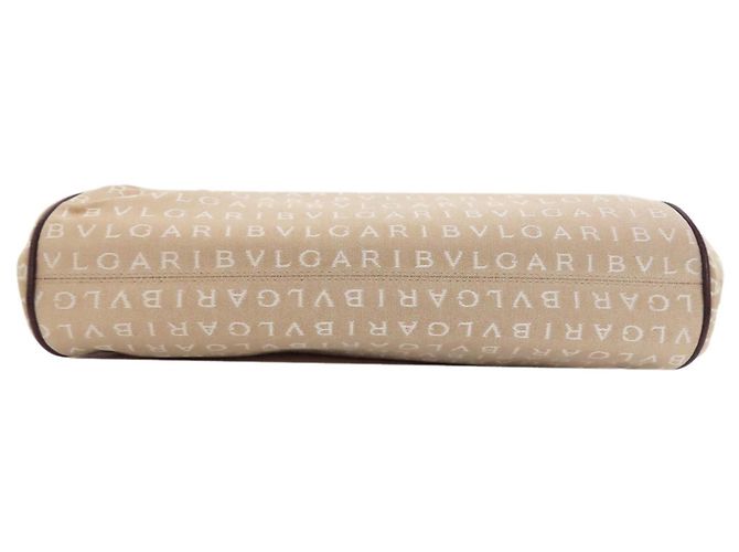 Bulgari Borsa Logomania BVLGARI Beige - vista 4
