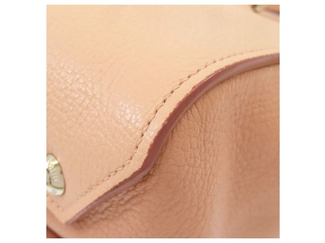 Borsa in pelle Miu Miu Rosa - vista 26