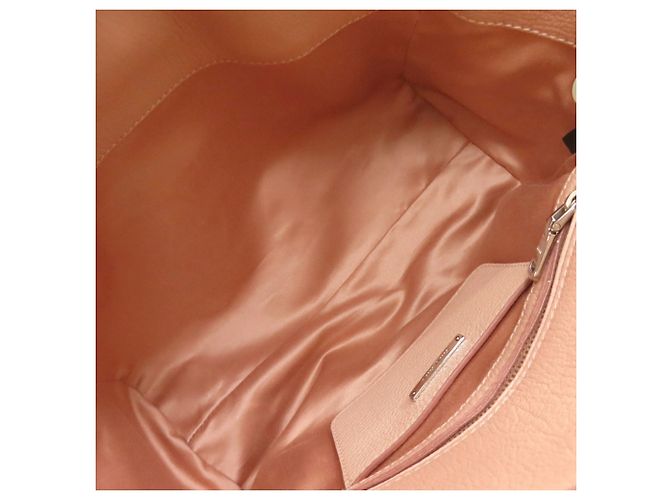 Borsa in pelle Miu Miu Rosa - vista 5