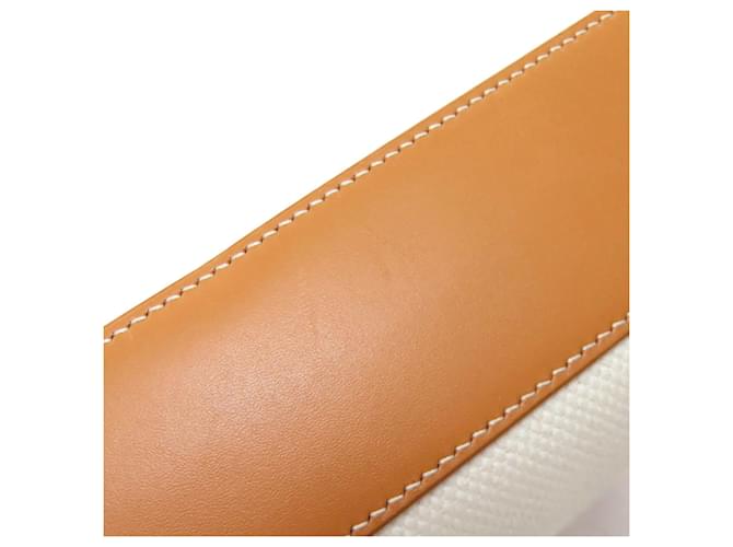 Céline Borsa a mano verticale Cabas 2 in 1 Celine Marrone Bianco - vista 12