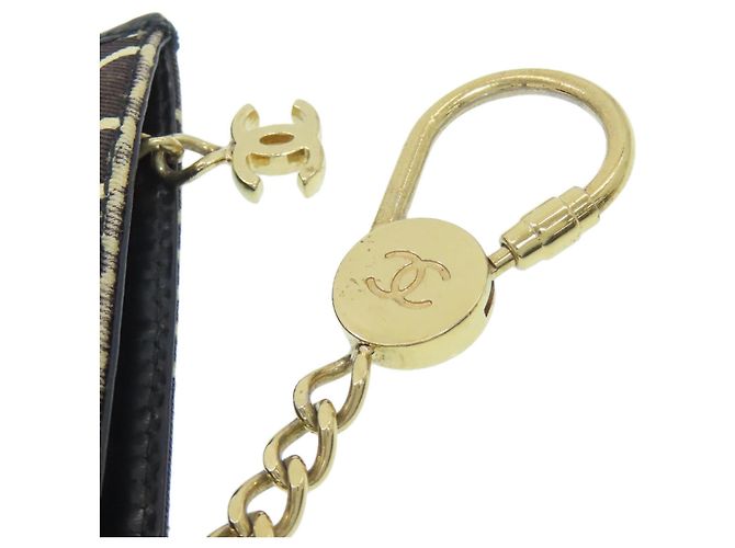 Chanel COCO Druck Canvas Tote Bag mit goldener Hardware Schwarz - Ansicht 20