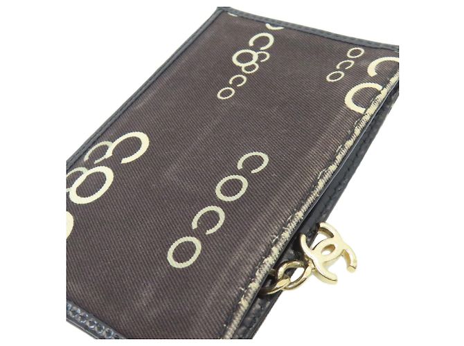 Chanel COCO Druck Canvas Tote Bag mit goldener Hardware Schwarz - Ansicht 22