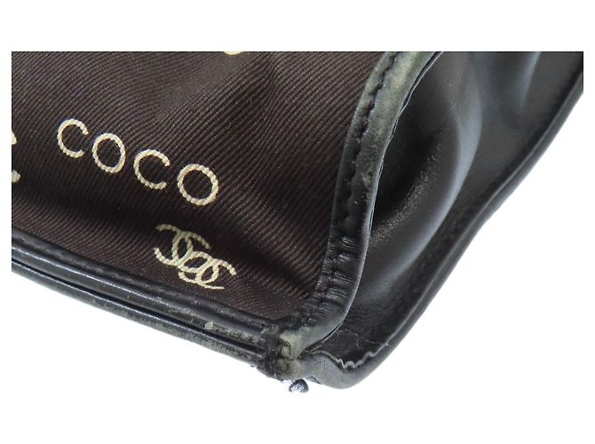 Chanel COCO Druck Canvas Tote Bag mit goldener Hardware Schwarz - Ansicht 23