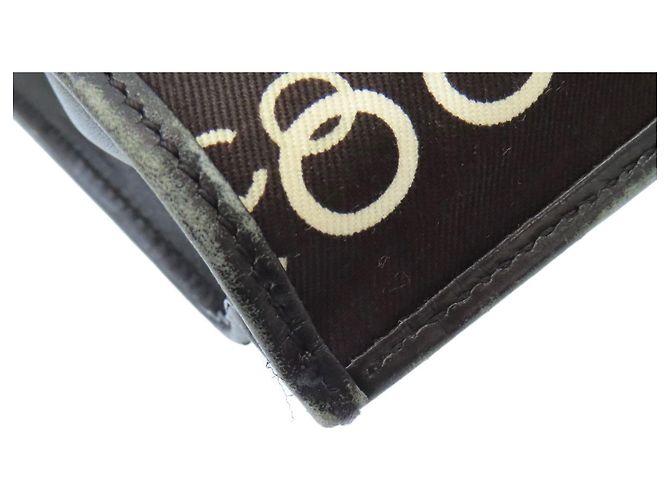 Chanel COCO Druck Canvas Tote Bag mit goldener Hardware Schwarz - Ansicht 26