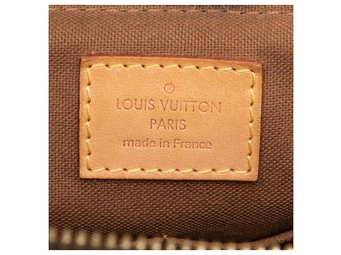 Borsa Tote Palermo PM Monogramma Louis Vuitton Marrone - vista 5