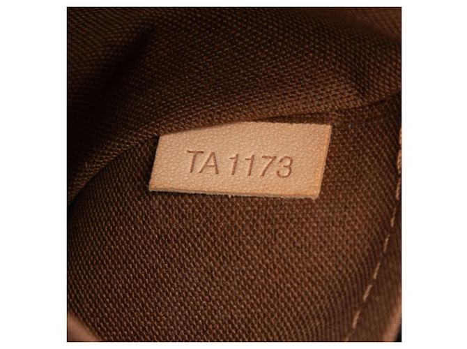 Borsa Tote Palermo PM Monogramma Louis Vuitton Marrone - vista 6