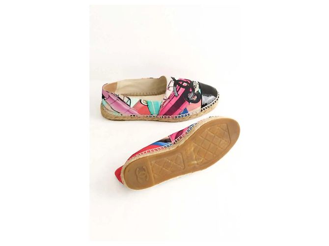 Chanel Multicolored Espadrilles Multiple colors - view 8