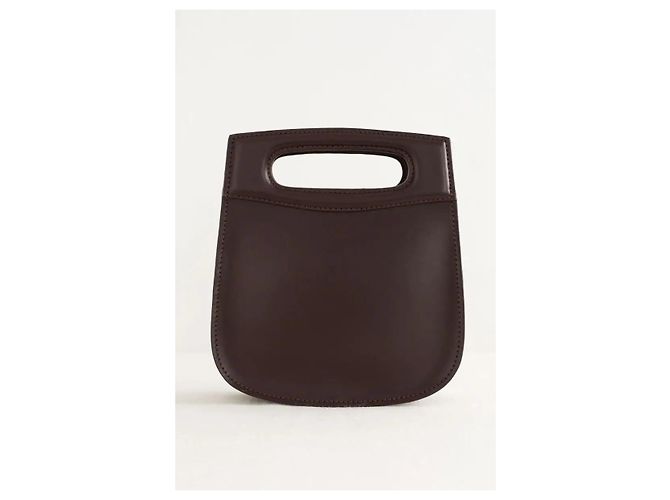 Soeur Mini bolsa de couro bordô - vista 3