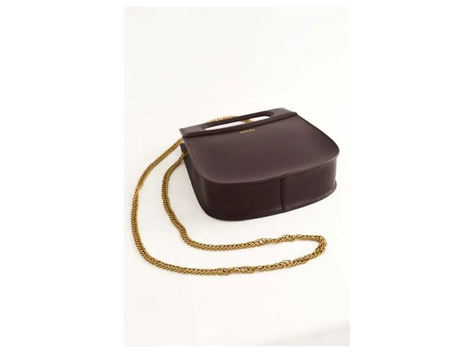 Soeur Mini bolsa de couro bordô - vista 6