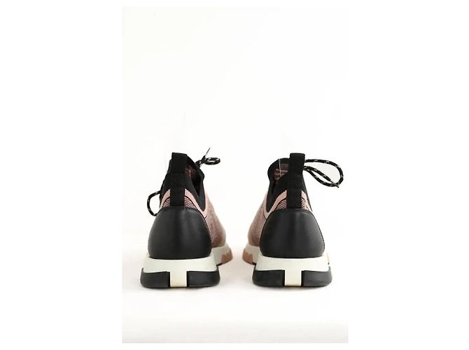 Hermès Addict Sneaker Rosa Stoff Gr. 38 Pink - Ansicht 2