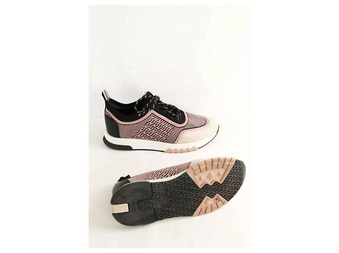 Hermès Addict Sneaker Rosa Stoff Gr. 38 Pink - Ansicht 6
