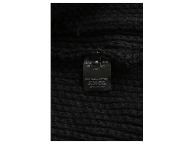 Isabel Marant Schwarzer Baumwollcardigan - Ansicht 6