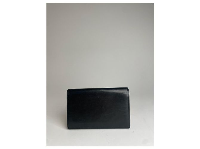 Vintage Givenchy Leather Wallet Black - view 2