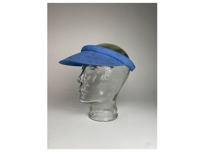 Vintage Givenchy Open Cap Blue - vue 2
