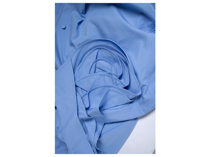 Camisa de algodón azul Valentino Garavani - vista 7