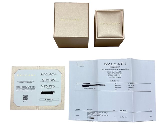 Bulgari Anello Diva's Dream in oro rosa, malachite e diamanti BVLGARI - vista 6
