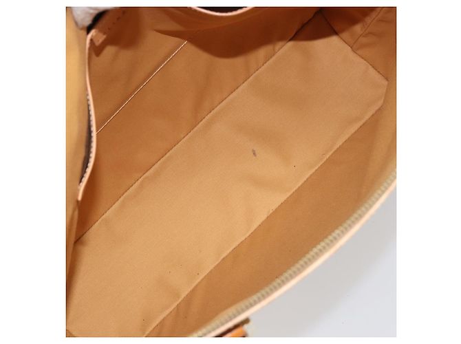 Céline Borsa tote Macadam vintage Celine in tela e pelle Beige - vista 5