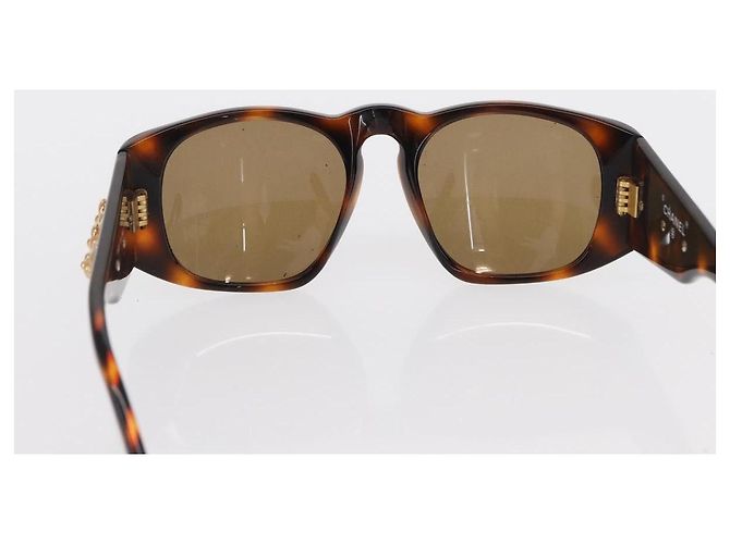 Gafas de sol Camélia de Chanel de plástico Castaño - vista 2