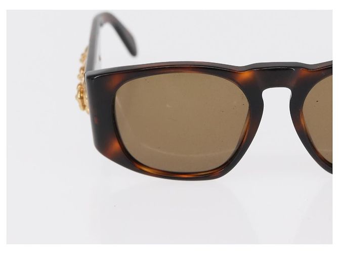 Gafas de sol Camélia de Chanel de plástico Castaño - vista 7